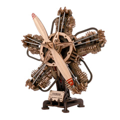 UGEARS R-5 Flugzeugmotor Holzbausatz