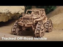 Loading and playing videos in the gallery viewer,Geländefahrzeug mit Kettenantrieb