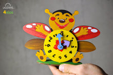 Laden Sie das Bild in den Galerie-Viewer, Marienkäfer Uhrwerk