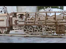 Loading and playing videos in the gallery viewer,STEAM LOCOMOTIVE WITH TENDER