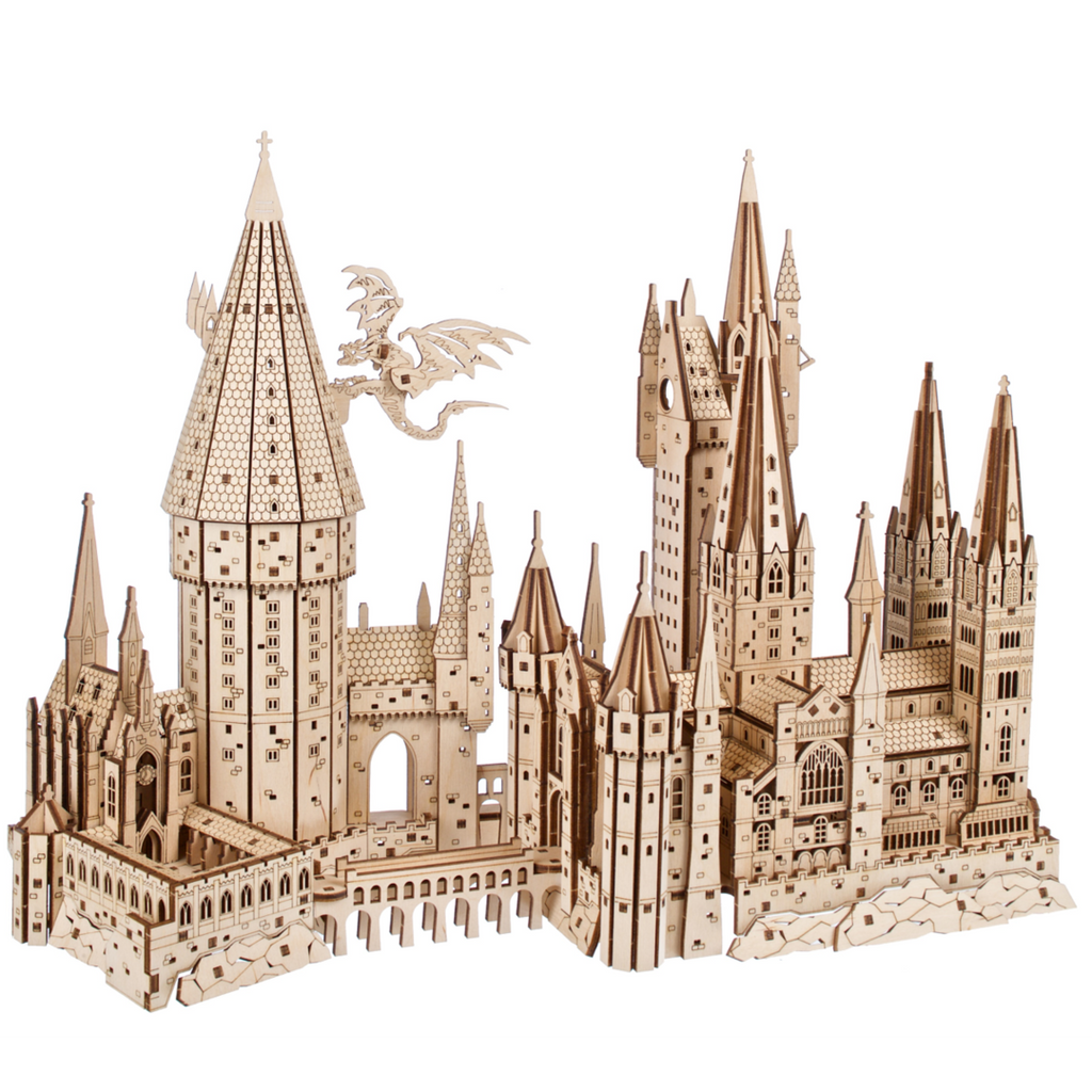 UGEARS Hogwarts Castle wooden model kit