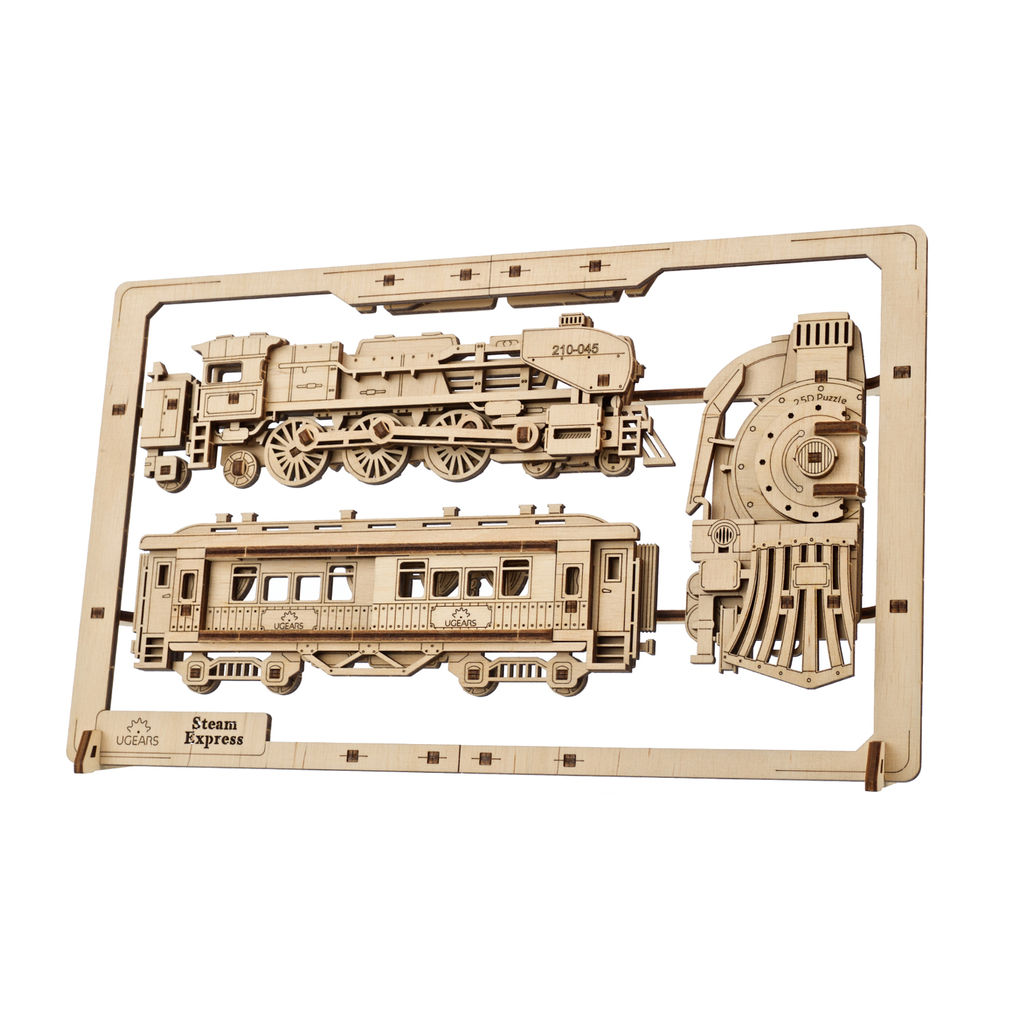 Dampf-Express 2,5D Puzzle