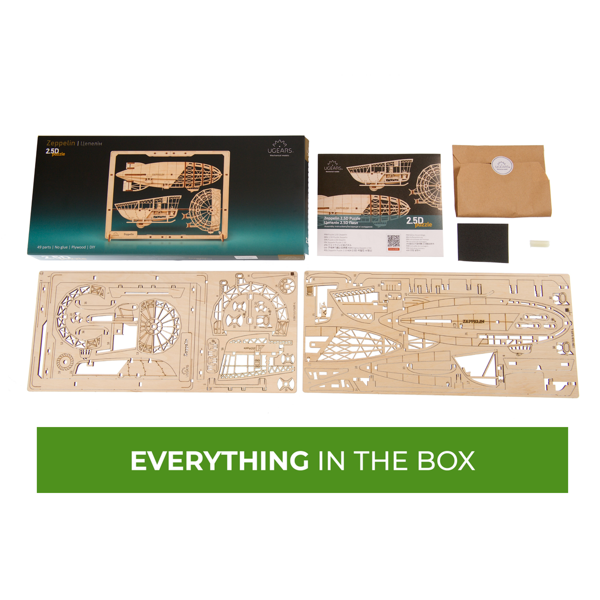 Zeppelin 2,5D Puzzle – Bild 6