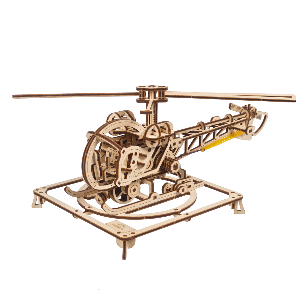 UGEARS Mini-Hubschrauber Holzbausatz