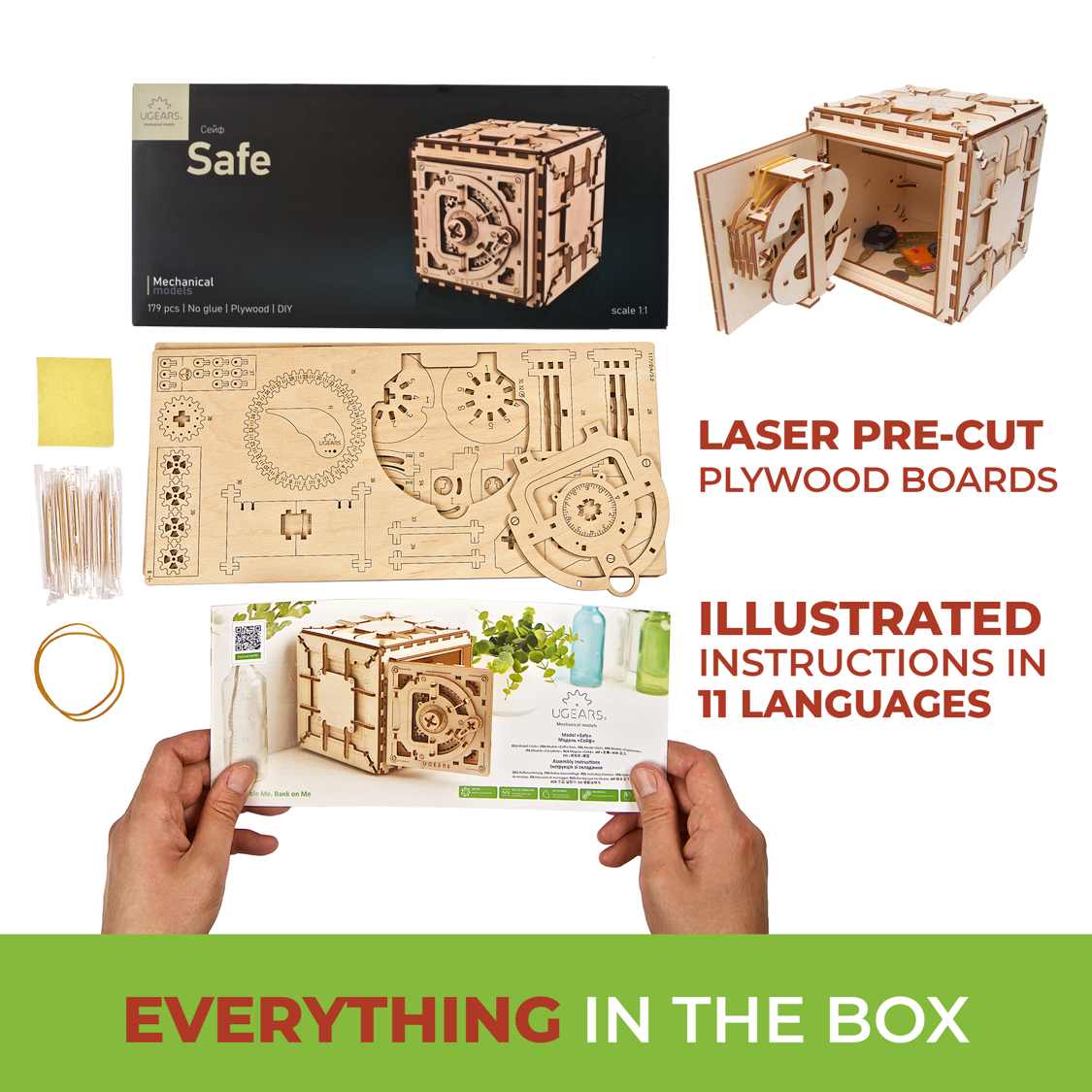 Safe (Tresor) – Inhalt der Box