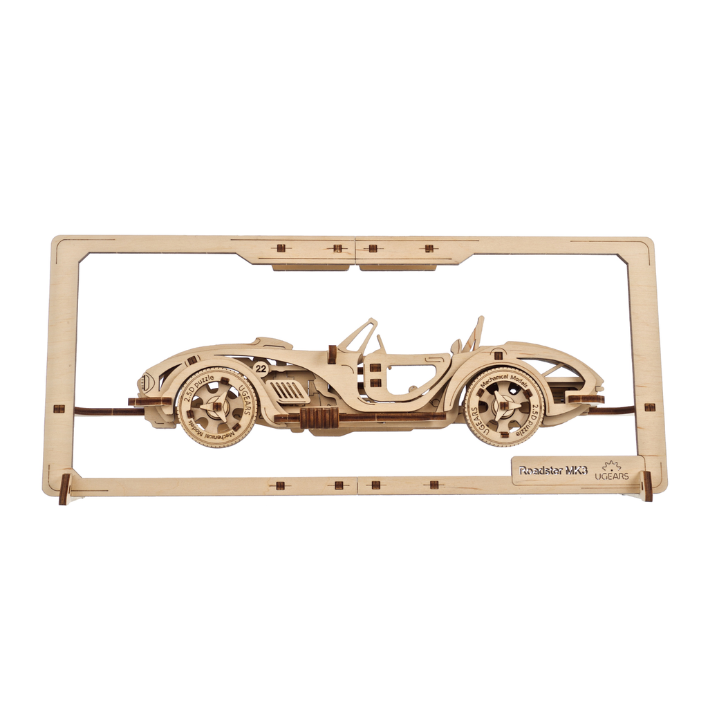 UGEARS Roadster MK3 2,5D-Holzpuzzle