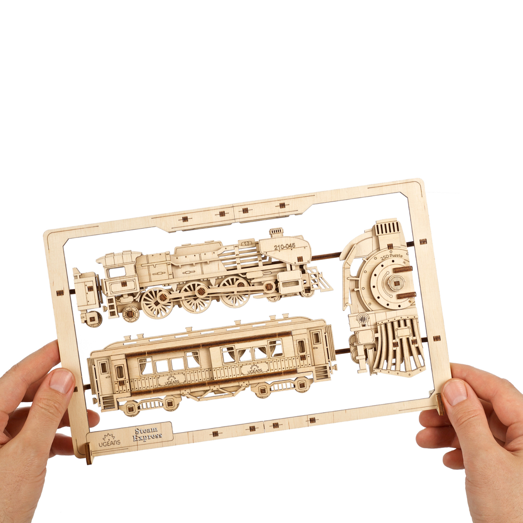 Dampf-Express 2,5D Puzzle