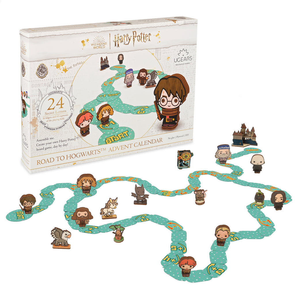 UGEARS Harry Potter Adventskalender Der Weg nach Hogwarts
