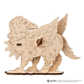 UGEARS Hippogreif Seidenschnabel zum Bemalen
