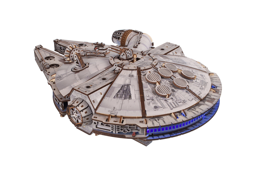 UGEARS Millennium Falcon wooden model kit