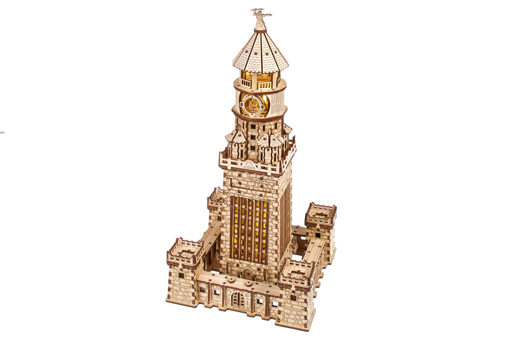 UGEARS Lighthouse of Alexandria wooden model kit