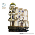 UGEARS Gringotts Bank Murmelbahn Holzbausatz