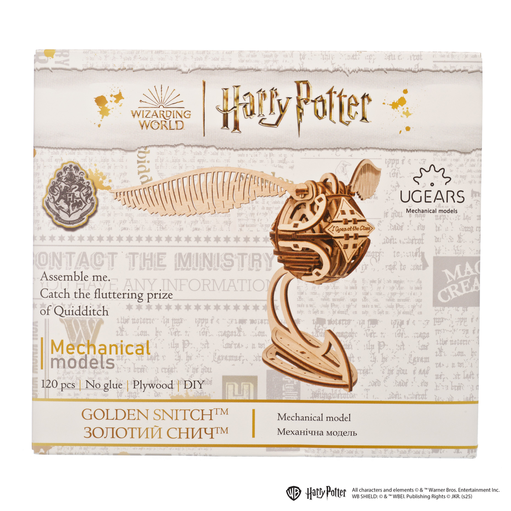 Modellbausatz Goldener Schnatz™ – Verpackung