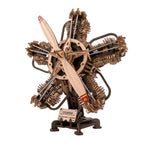 UGEARS R-5 Flugzeugmotor Holzbausatz