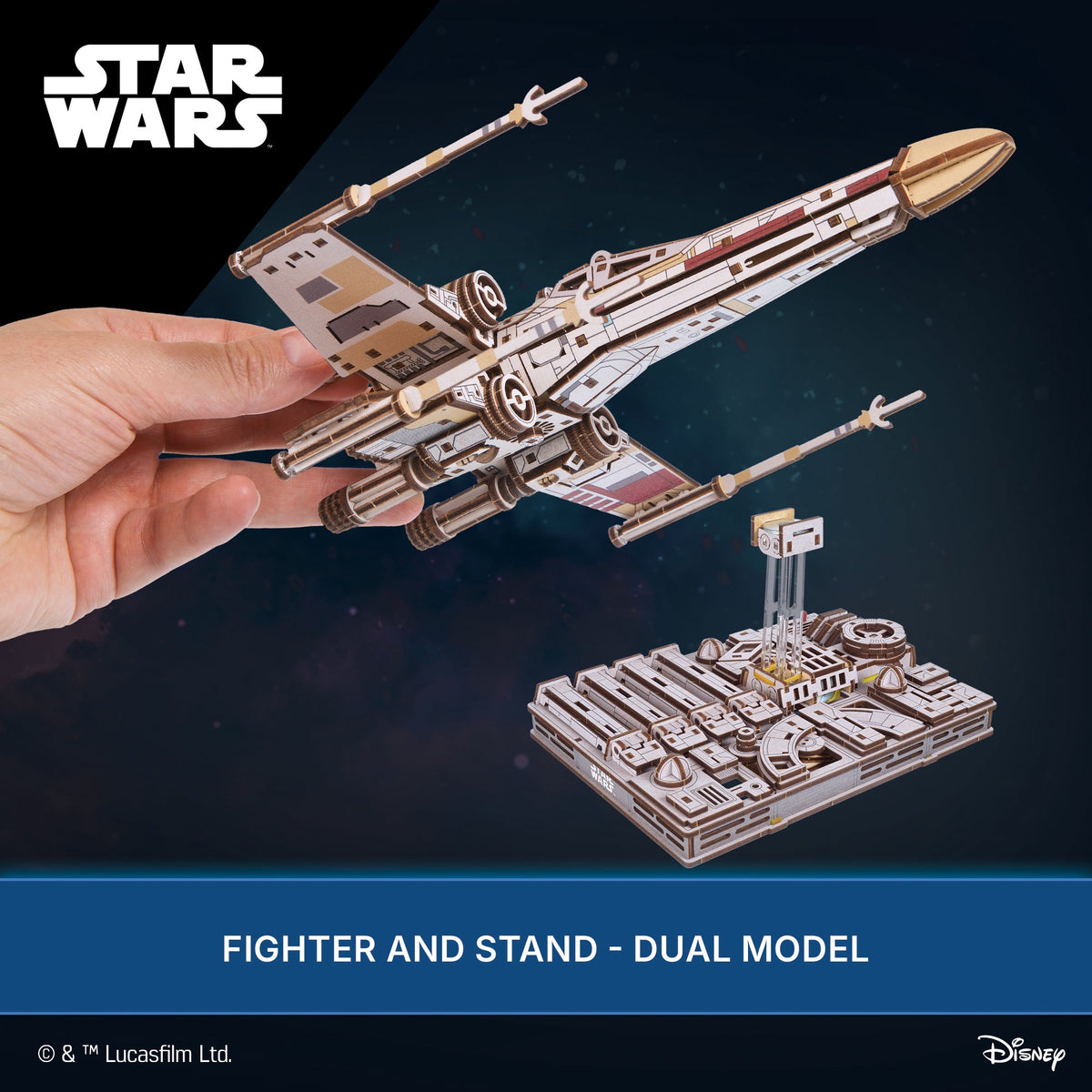 X-Wing Starfighter von Luke Skywalker™ – Funktionen im Überblick