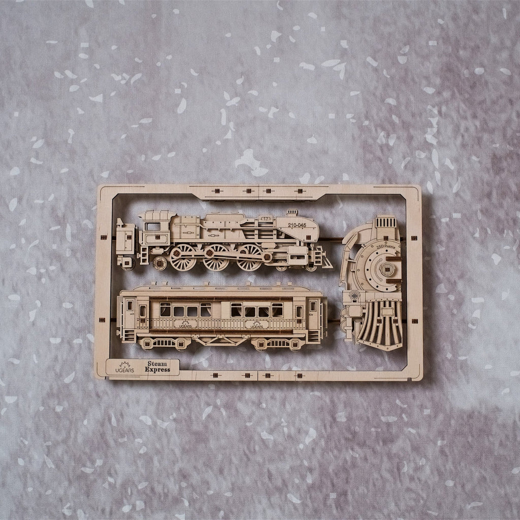 Dampf-Express 2,5D Puzzle