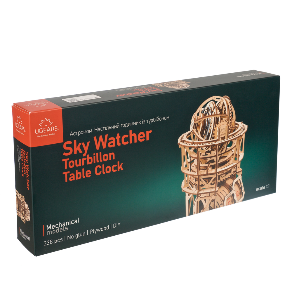 Tourbillon-Tischuhr Sternengucker – Verpackung