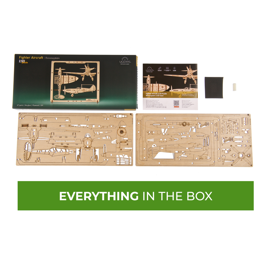 Kampfflieger 2,5D Puzzle