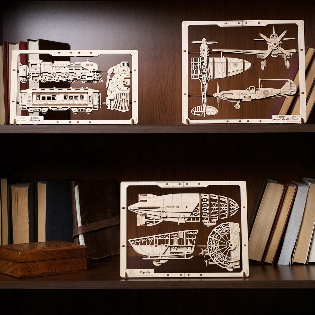 Dampf-Express 2,5D Puzzle