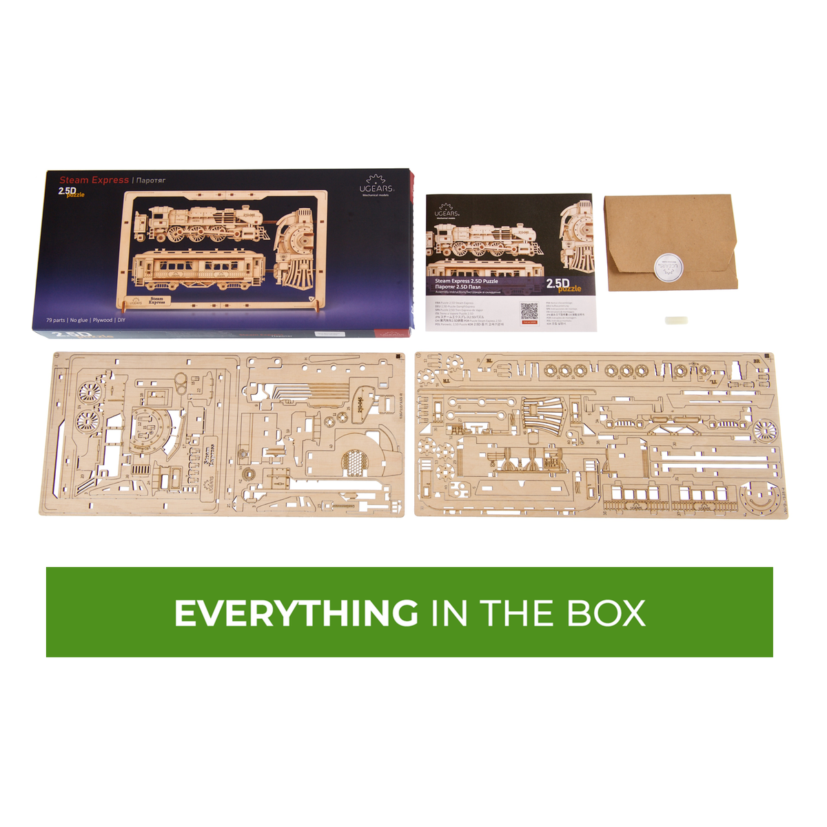 Dampf-Express 2,5D Puzzle – Bild 6