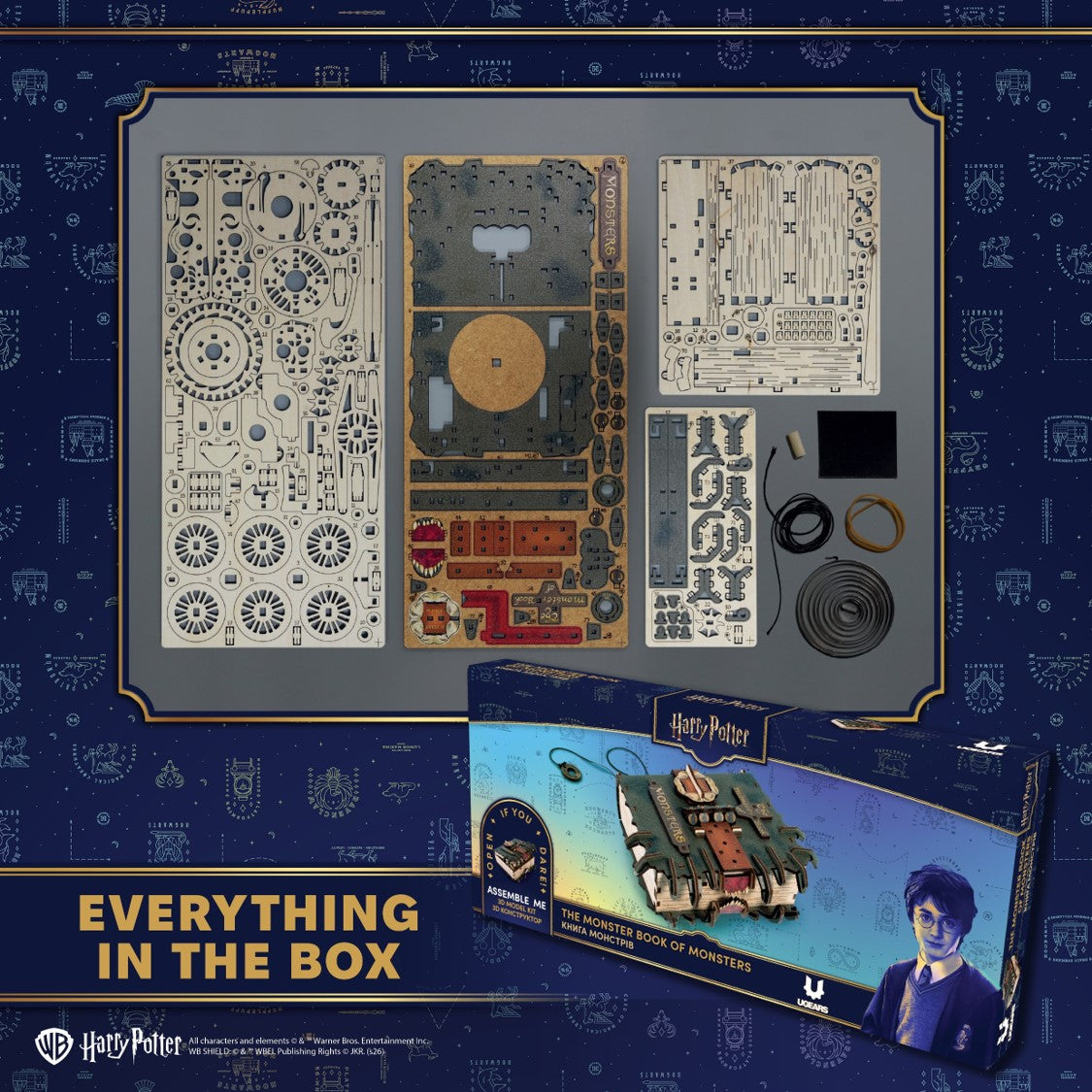 Das Monsterbuch der Monster – Inhalt der Box
