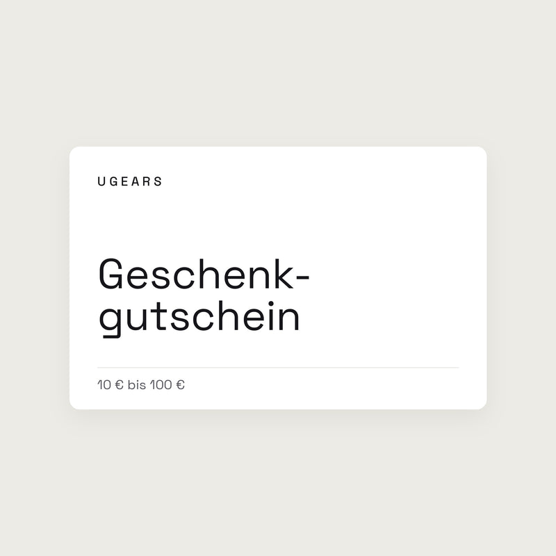 UGEARS Geschenkgutschein