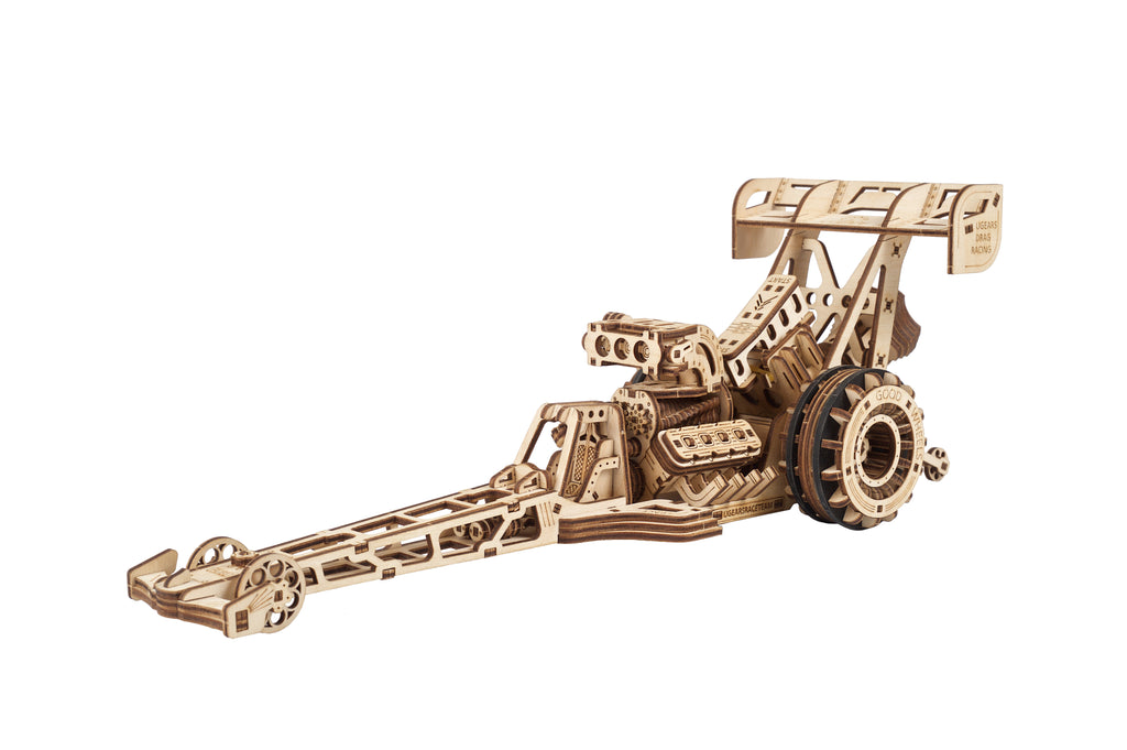 UGEARS Top Fuel Dragster wooden model kit