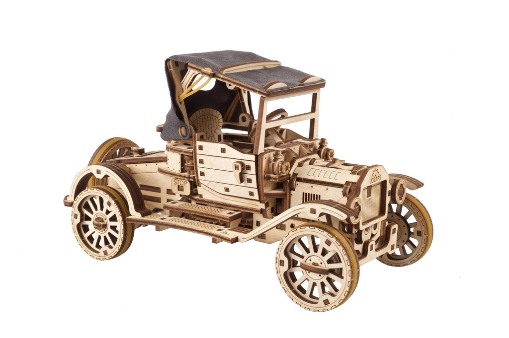 UGEARS Retro Car UGR-T wooden model kit