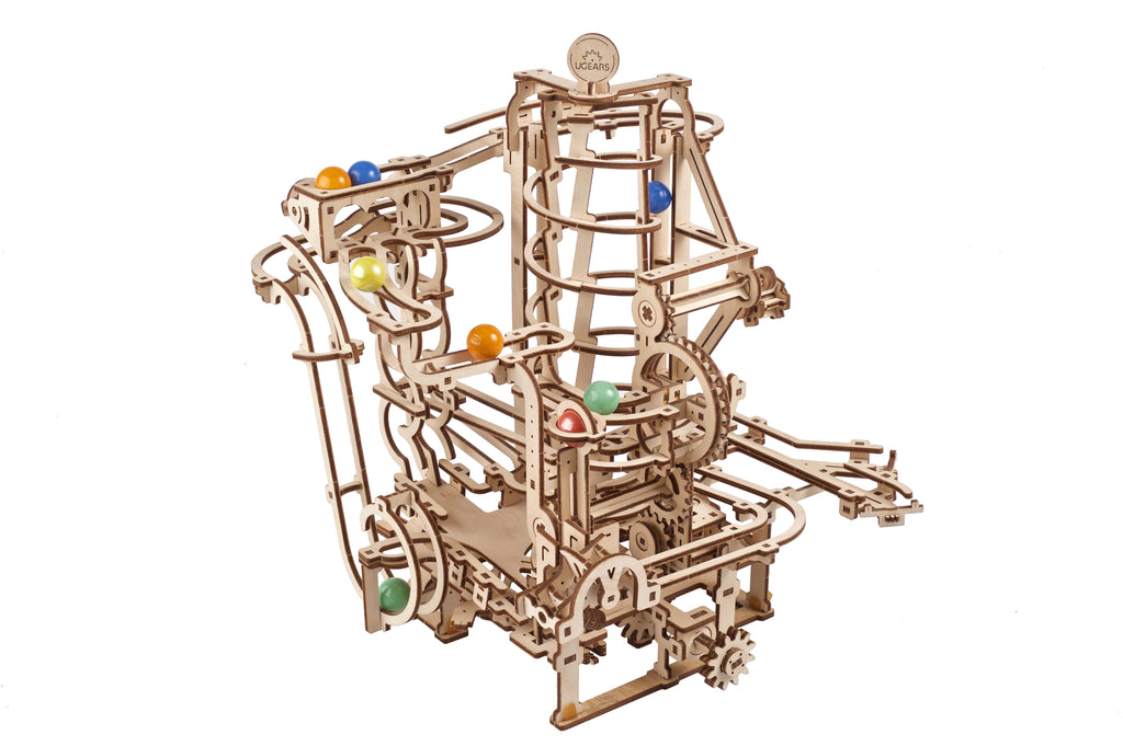 Marble Run Spiral Hoist