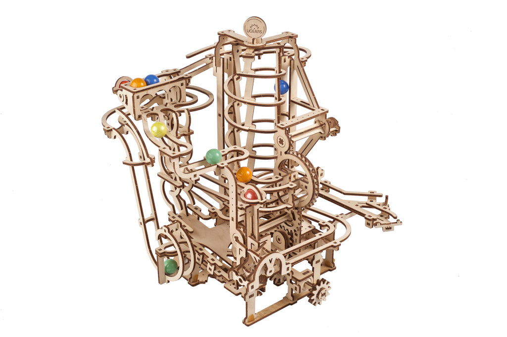 Marble Run Spiral Hoist