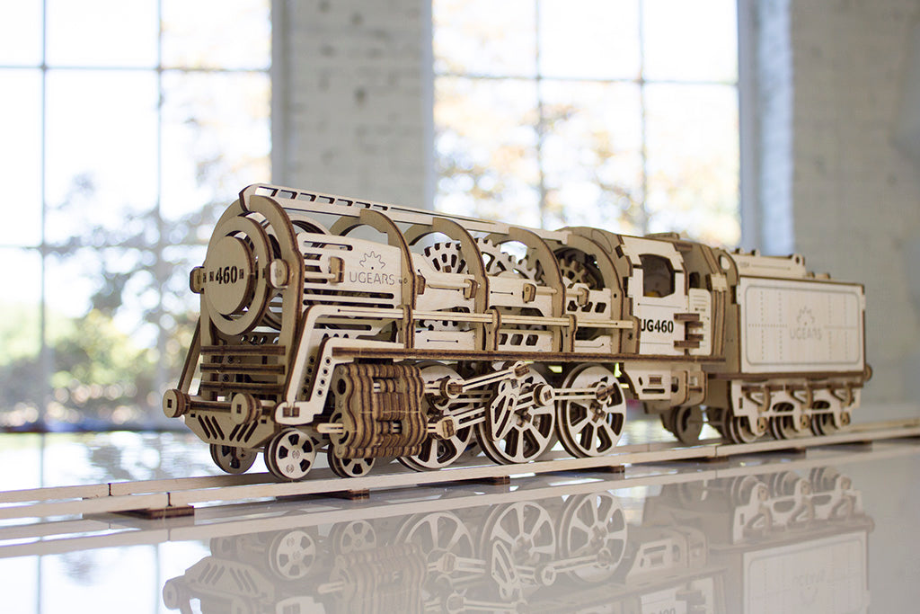 Steam Locomotive with Tender