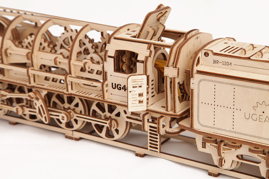 Steam Locomotive with Tender
