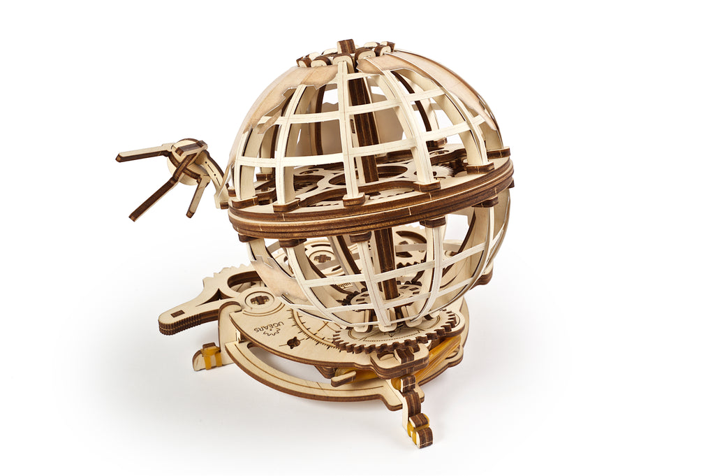 UGEARS Globe wooden model kit