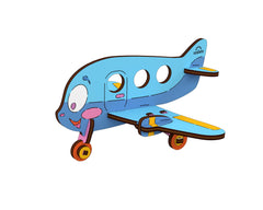 UGEARS Flugzeug zum Bemalen