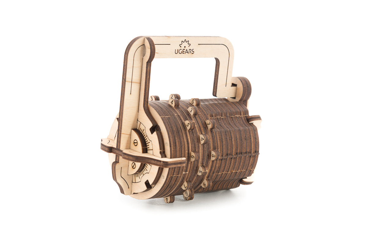 KOMBINATIONSSCHLOß - aufgebautes Modell