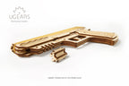 Wooden Wolf-01 rubber band gun with magazine