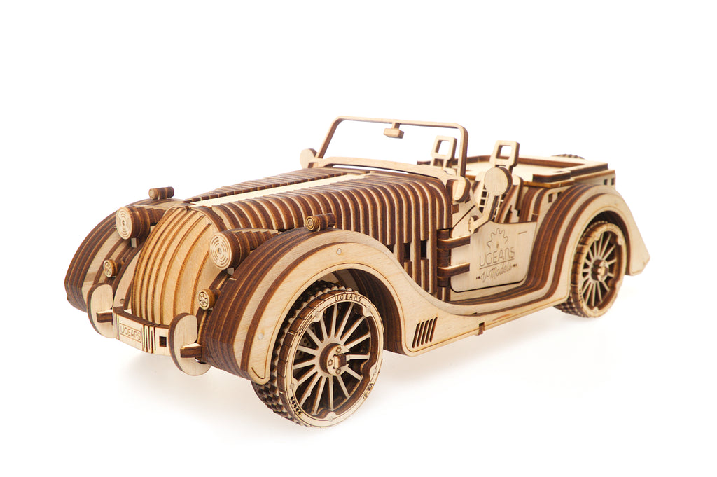 UGEARS Roadster VM-01 wooden model kit