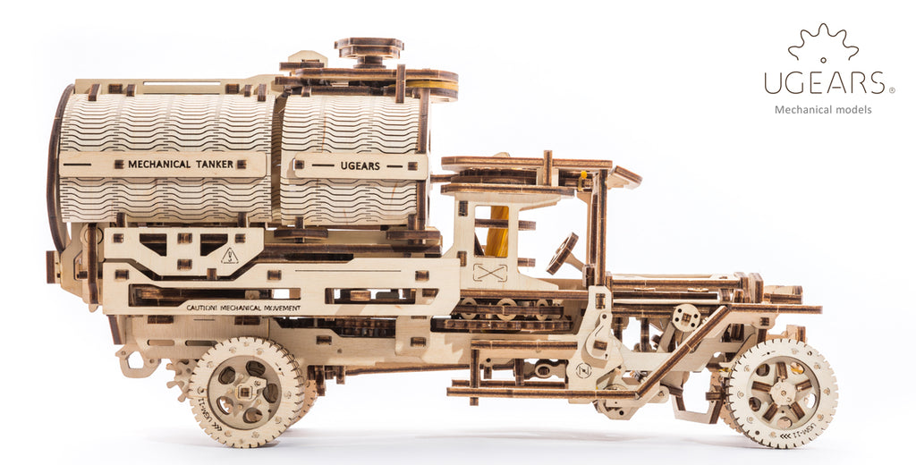 LKW-Tankwagen – aufgebautes Modell