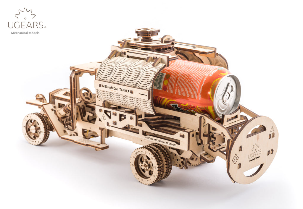 LKW-Tankwagen – aufgebautes Modell