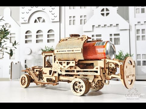 LKW-Tankwagen – aufgebautes Modell